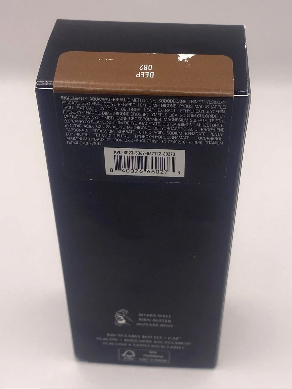 KVD Kat Von D Good Apple Full-Coverage Serum Foundation Deep‎ 082  NIB